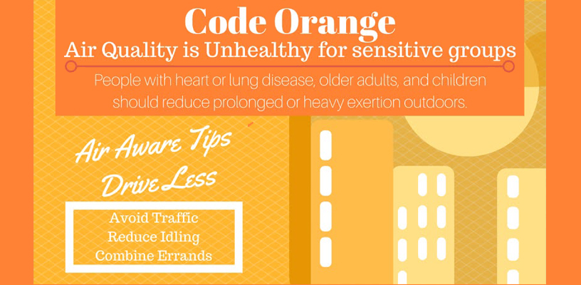 Code Orange Air Quality Alert Issued for the Triad Wednesday 