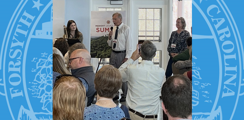 Commissioners Besse recognized for support of local trail system